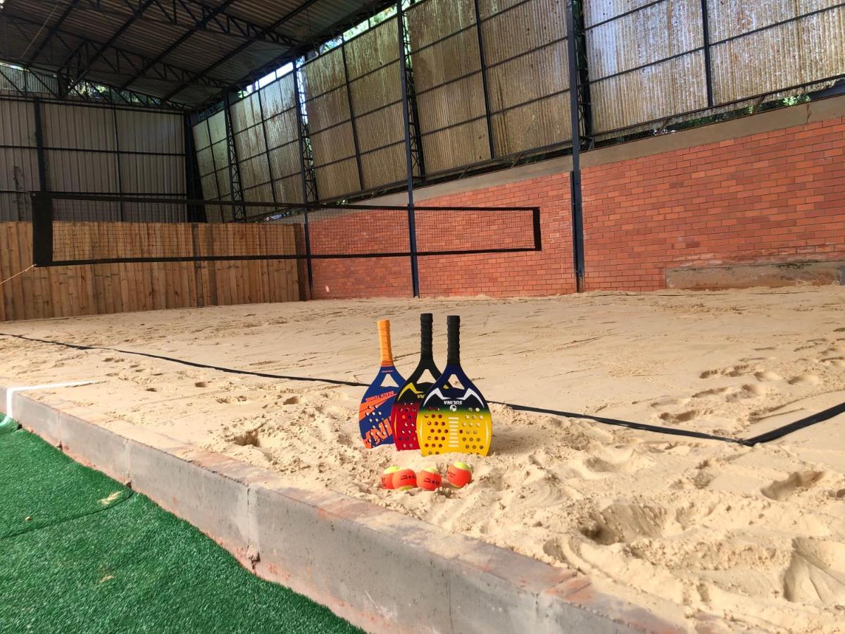 Estalagem Vila Suzana - Quadra De Beach Tennis Indoor Canela Kültér fotó